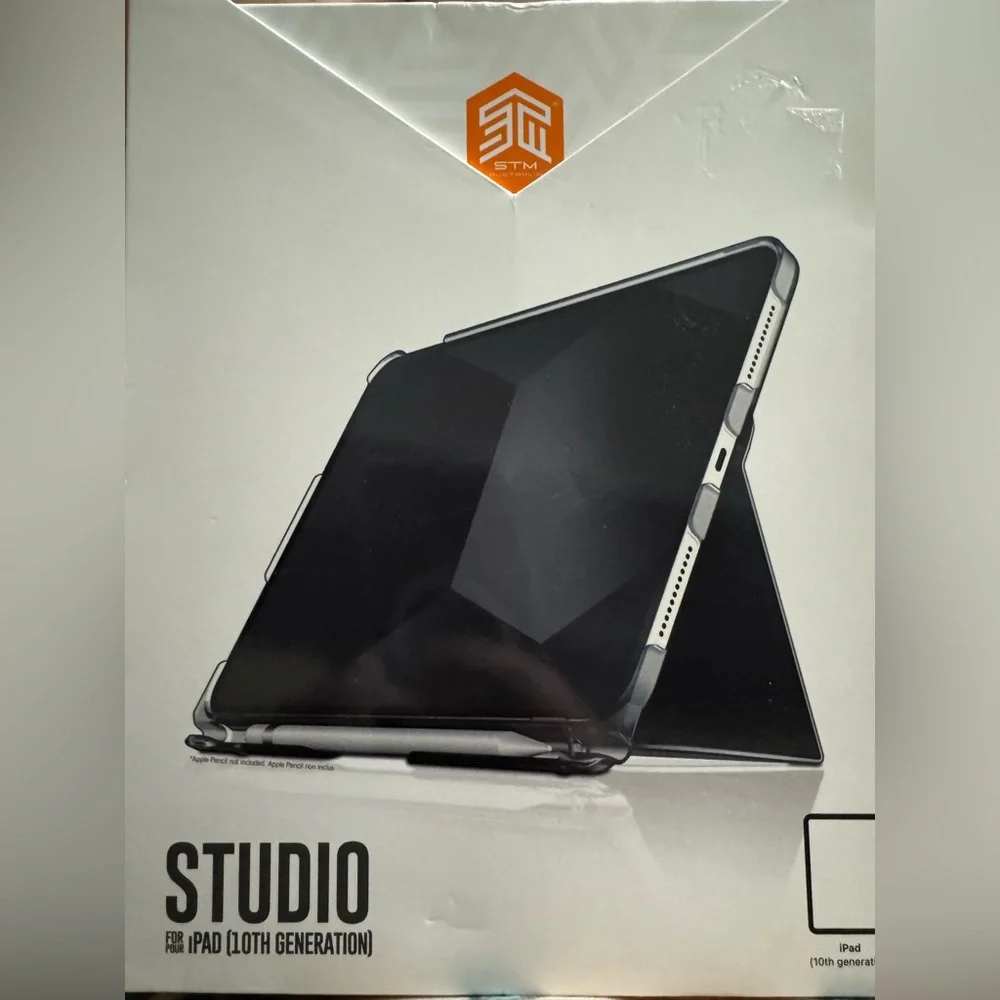 STM Goods OPP iPad 10th Gen Protective Case w/ Innovative Origami Magnetic Cover